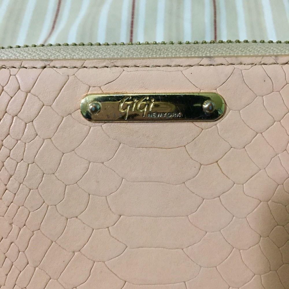 Gigi New York Python Embossed Phone Wallet - Picture 3 of 11